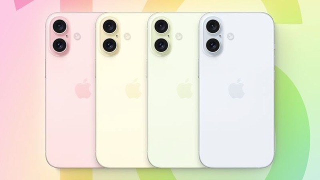 iPhone 16 Plus with 7 unique color options